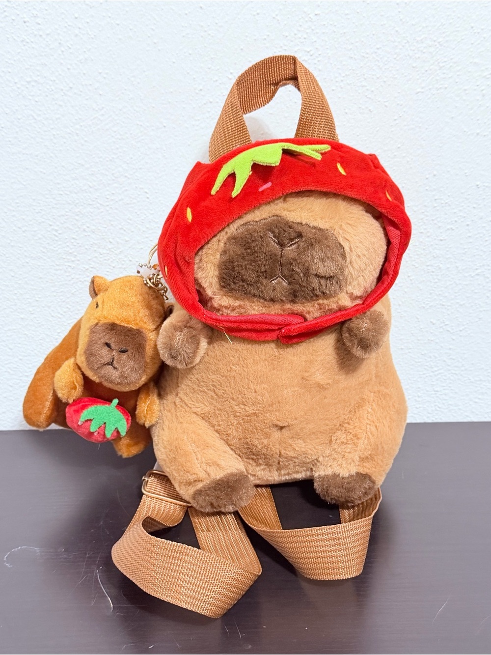 UNDERONESKY Plush Bear Backpack Tag - Brown Teddy Accent new with tags!
